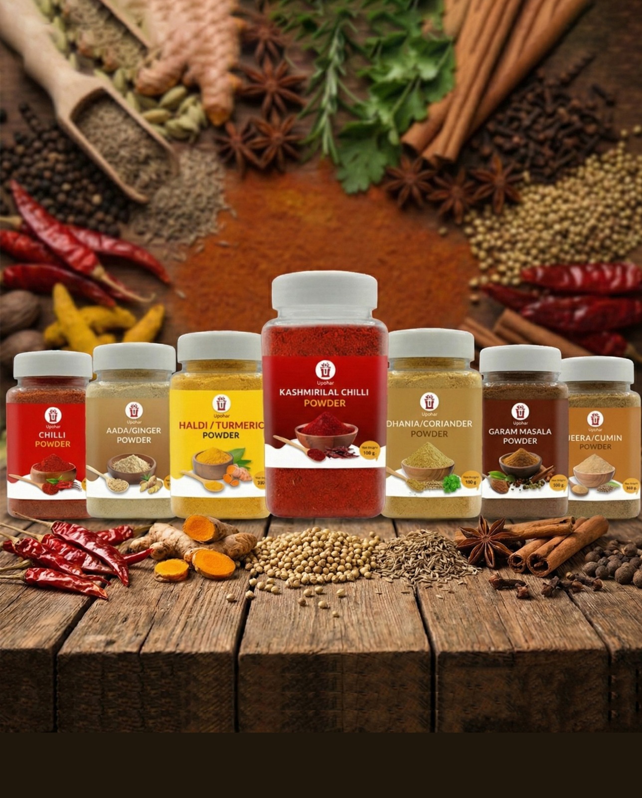 All Powder Spices Combo | Pack of 7