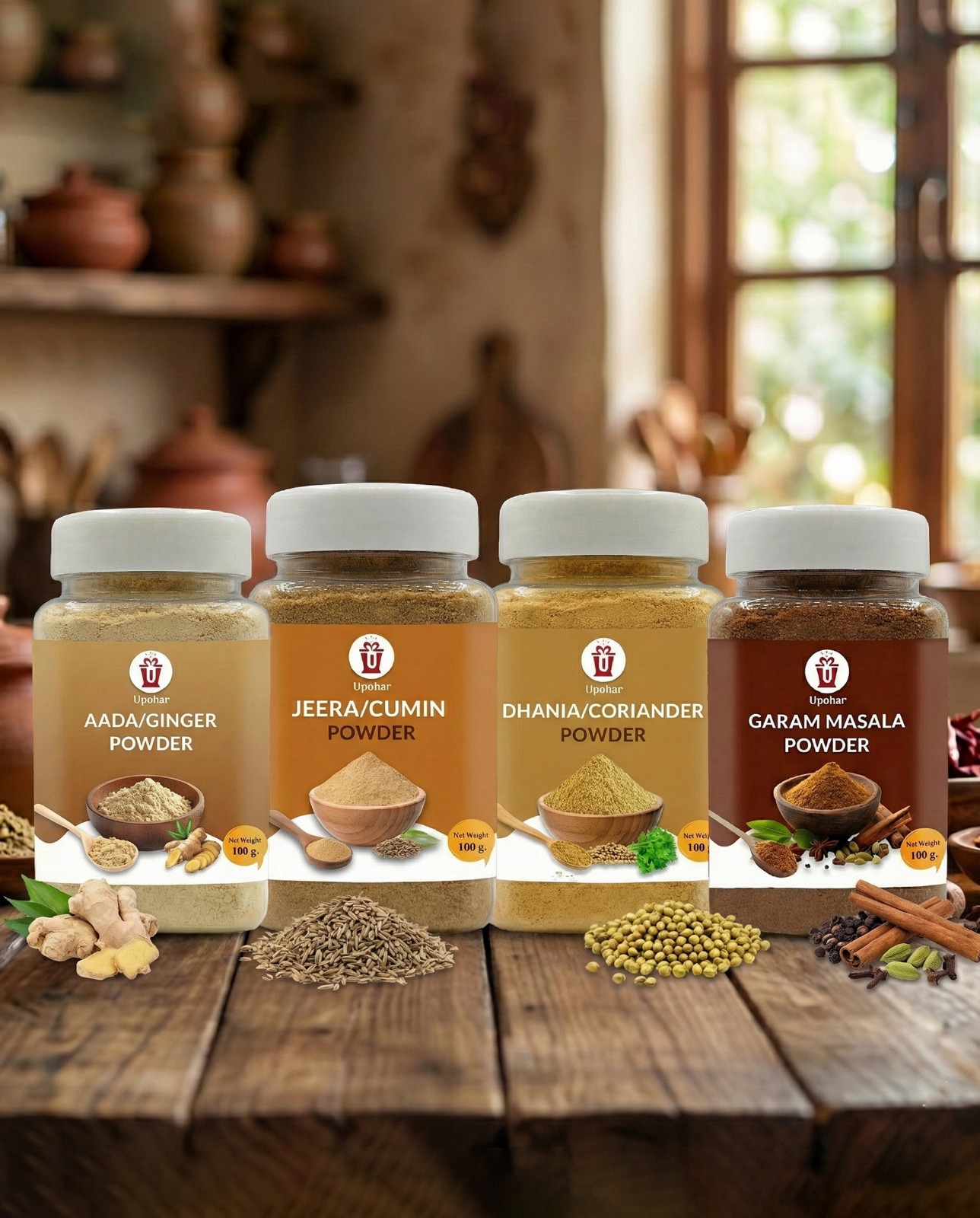 Kitchen's King Powder Spices Combo | Pack of 4