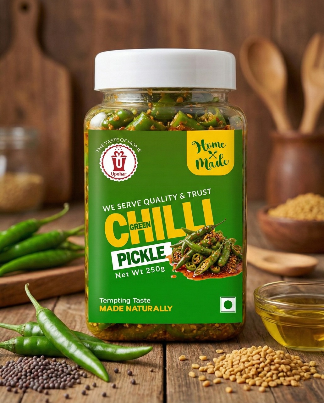 Green Chilli Pickle